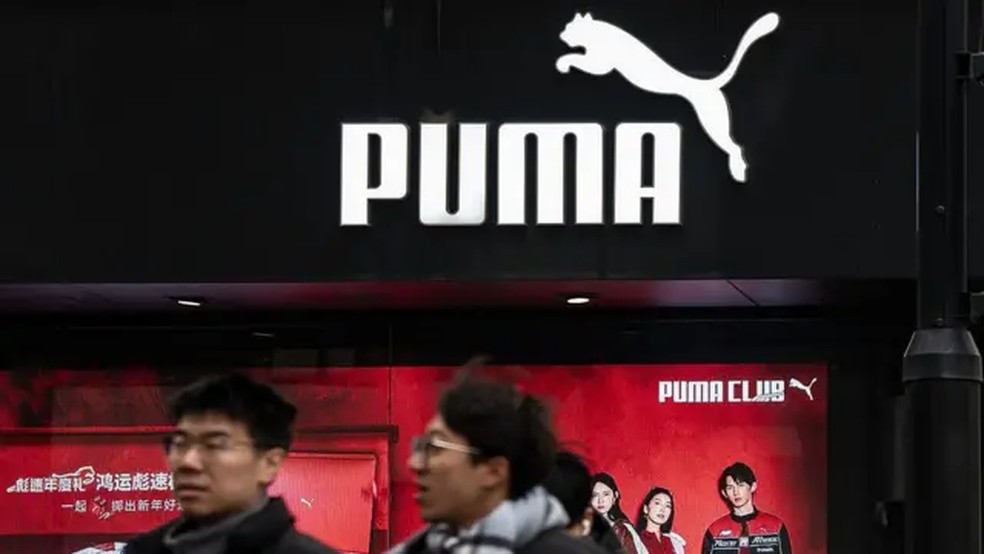 A empresa chinesa Anta adquiriu uma participação na Puma. — Foto: Getty Images via BBC
