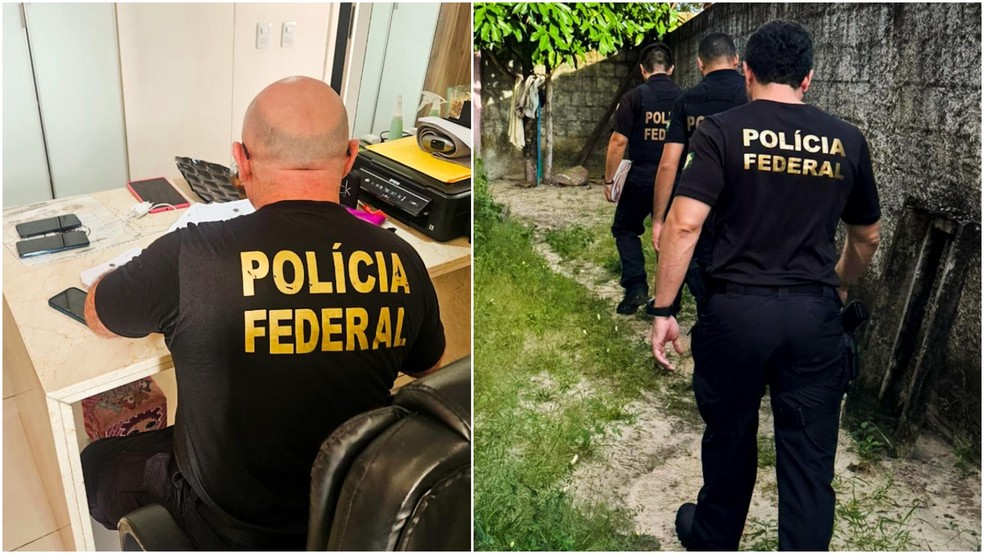 Operação Papel em Branco cumpre mandados no Ceará em apuração de fraudes em contratações públicas — Foto: Polícia Federal/Divulgação