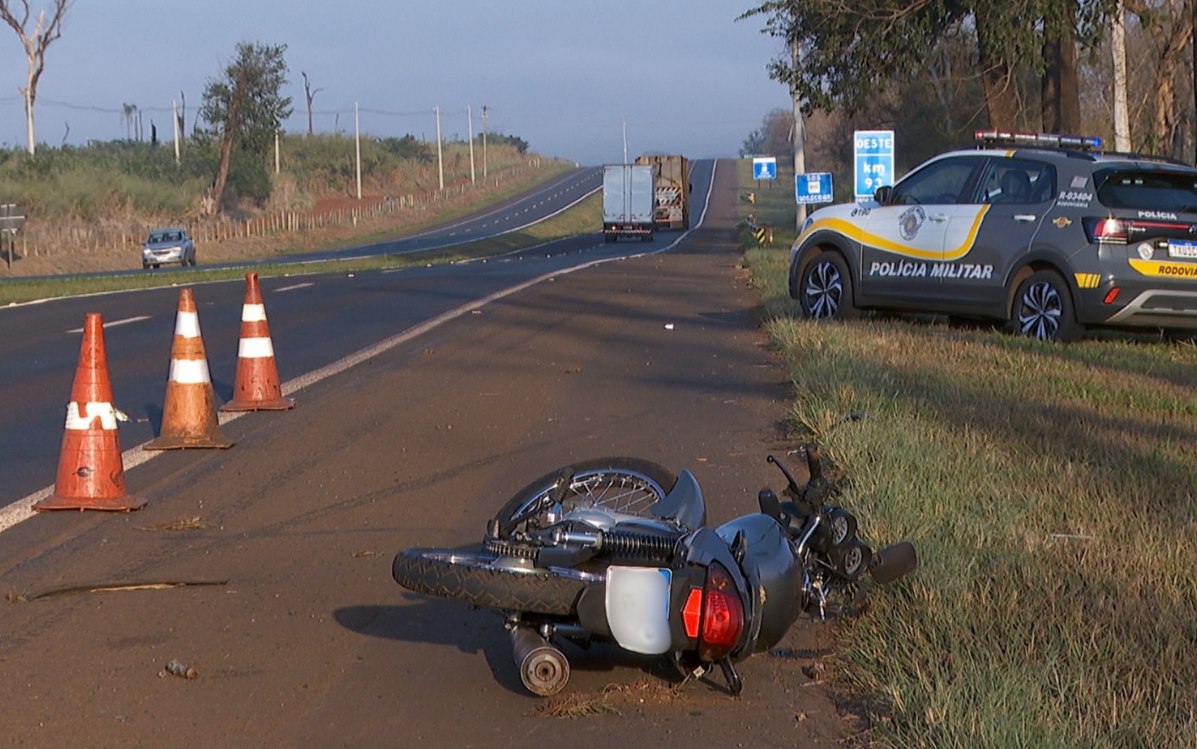 Motociclista morre após acidente na Rodovia Carlos Tonanni, entre Sertãozinho e Barrinha