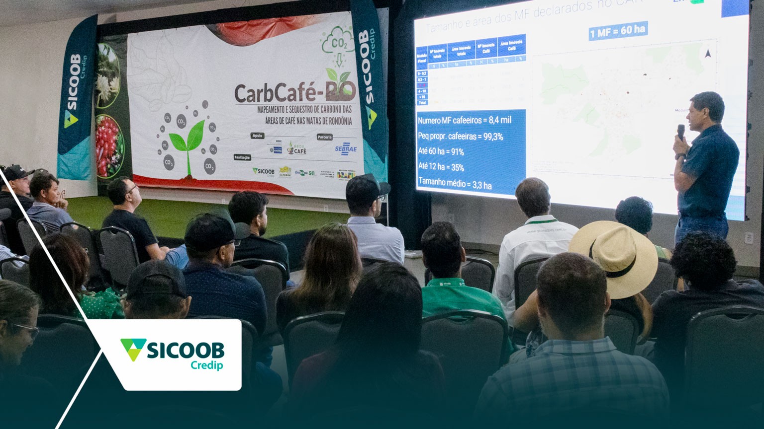 Estudo viabilizado pela Sicoob Credip comprova sustentabilidade do café de RO