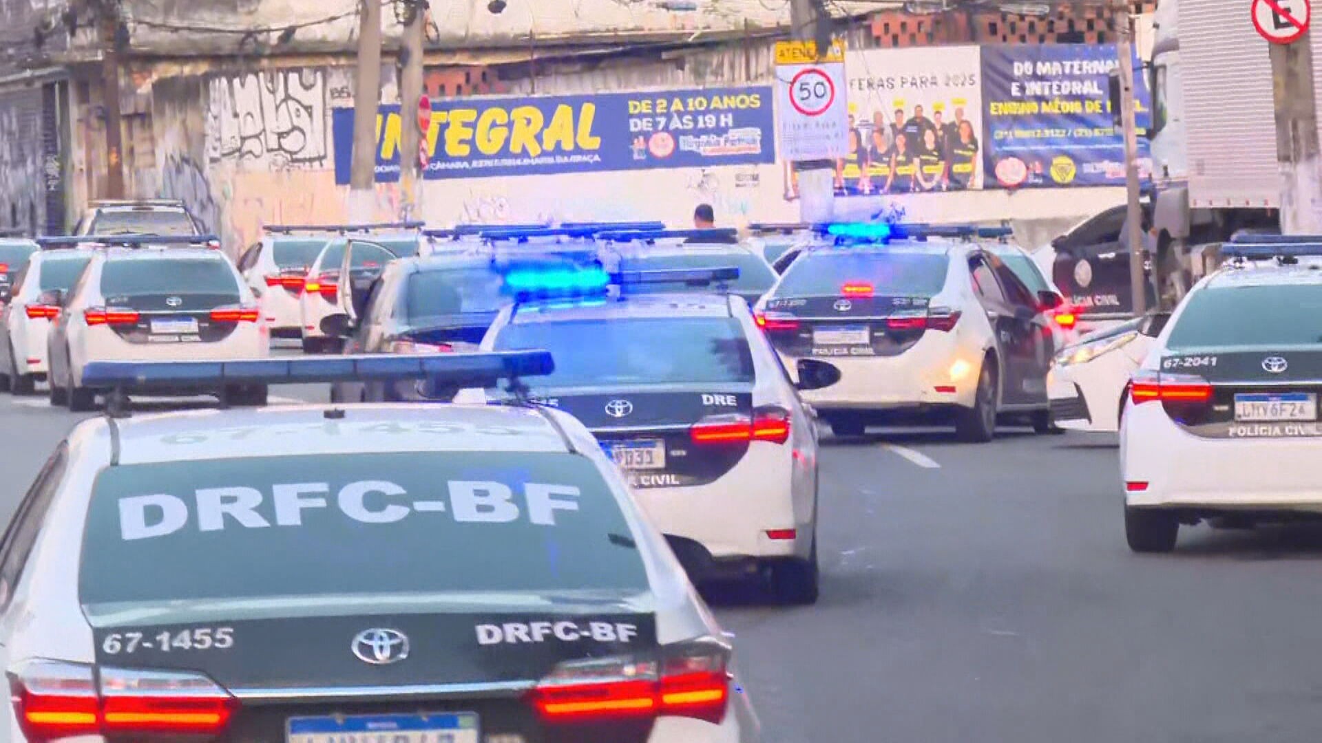 Operação da Polícia Civil mira tráfico, lavagem de dinheiro e receptação no Complexo do Chapadão