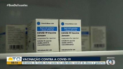 Vacina contra a Covid-19 passa a integrar calendário vacinal de idosos e gestantes