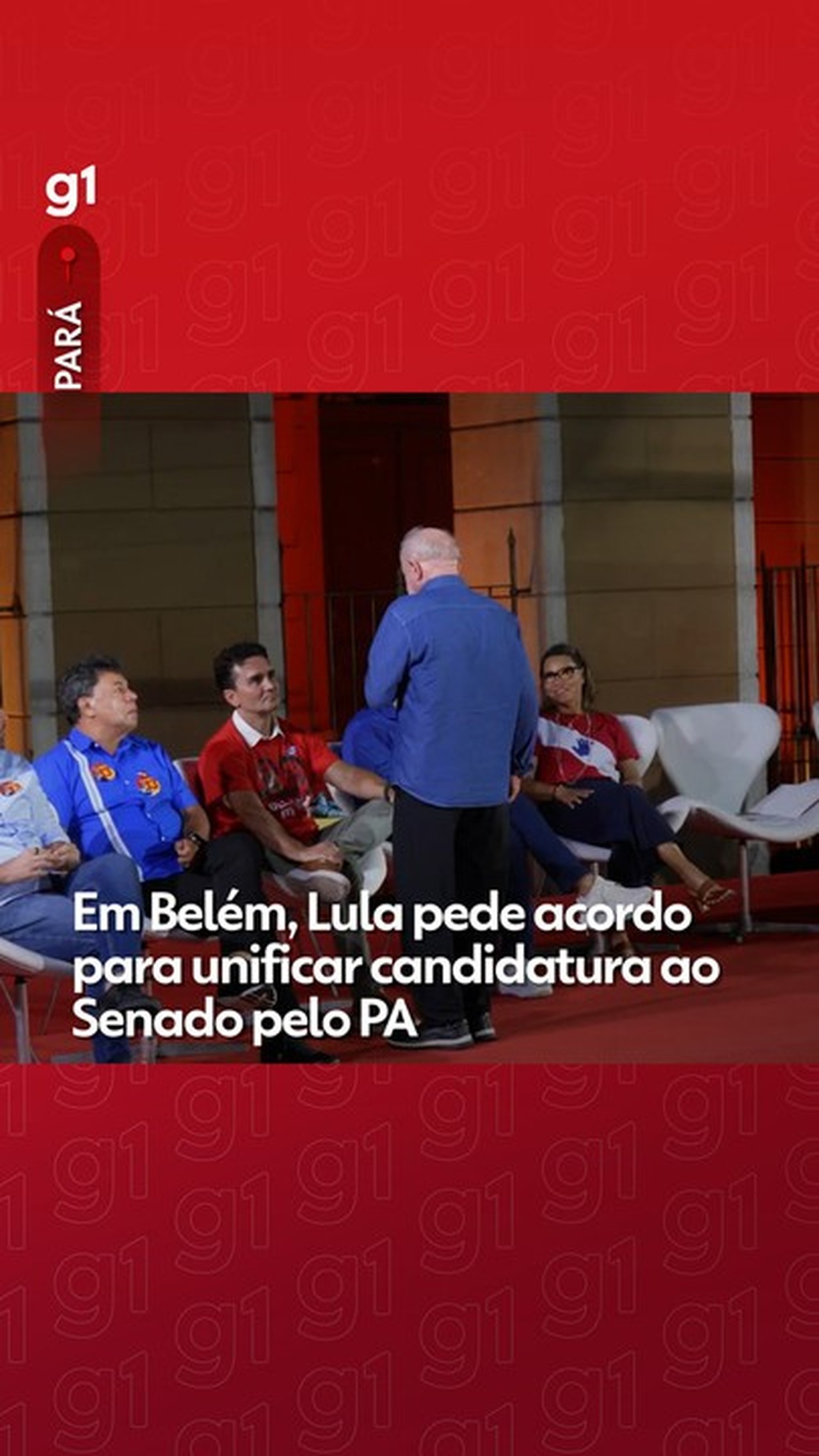 Lula articula unificação de candidaturas ao Senado no Pará para 2026​‌​