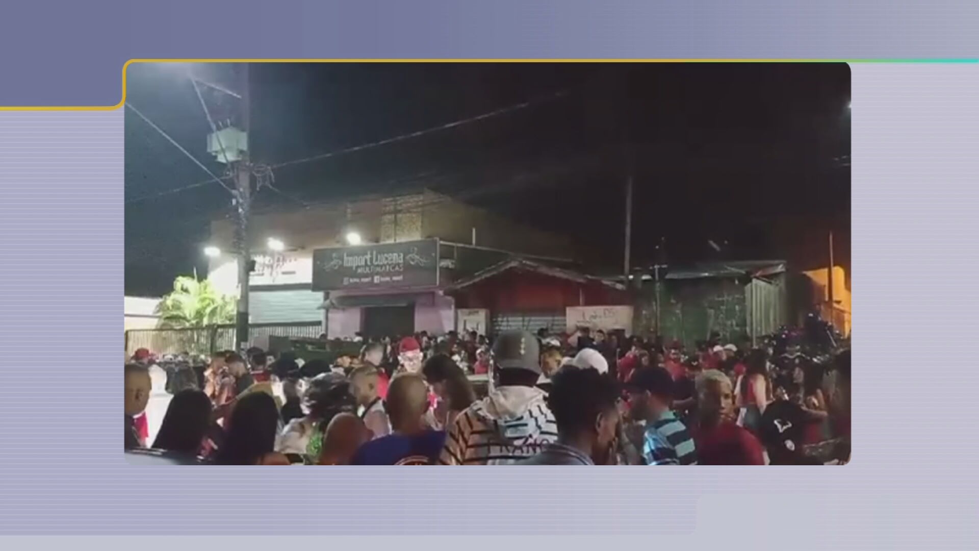 VÍDEO: moradores registram pancadão durante o Natal em bairro onde quatro pessoas morreram após deslizamento de terra