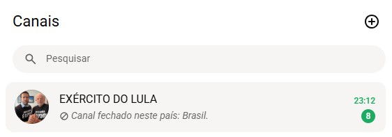 Após decisão de Nunes Marques, canal 'Exército de Lula' sai do ar; canal pode ser retomado após prazo de 48 horas