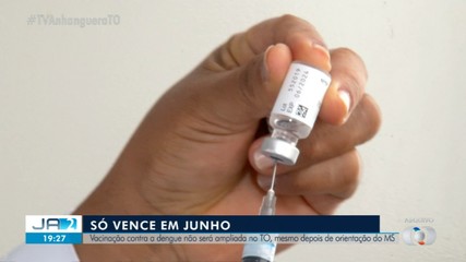 Vacinação contra a dengue não será ampliada no Tocantins, mesmo após orientação do MS