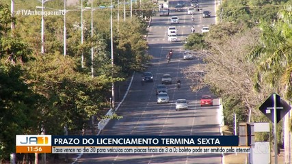Prazo para licenciamento de veículos termina nesta sexta-feira