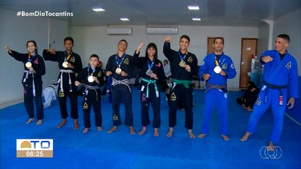 Atletas de Palmas conquistam medalhas de ouro e prata no Brasileiro de Jiu-Jitsu