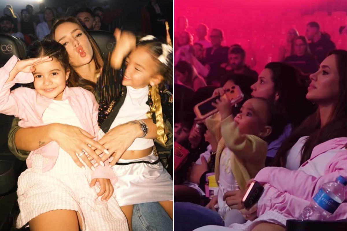 Bruna Biancardi compartilha passeio com as filhas em circo dias após acidente no Globo da Morte