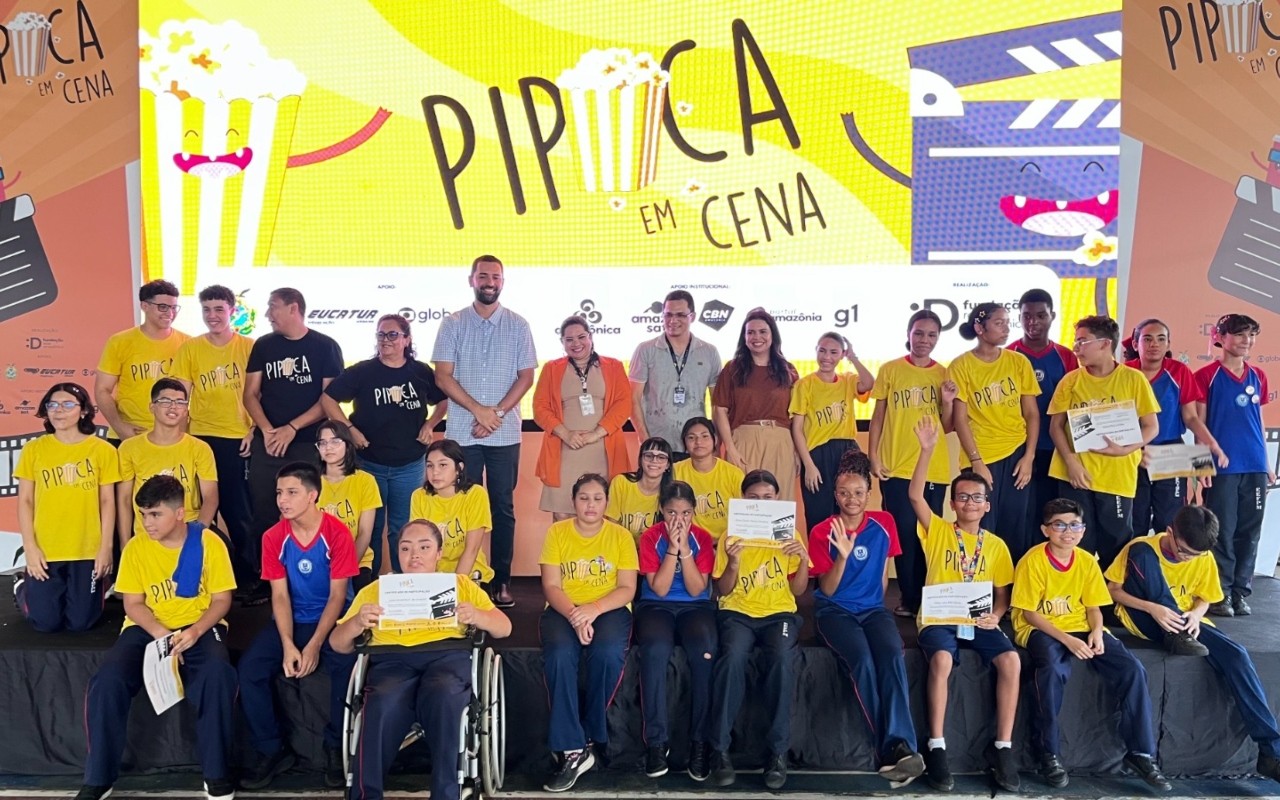 Pipoca em Cena: curtas produzidos por alunos da Zona Oeste de Manaus chegam ao público