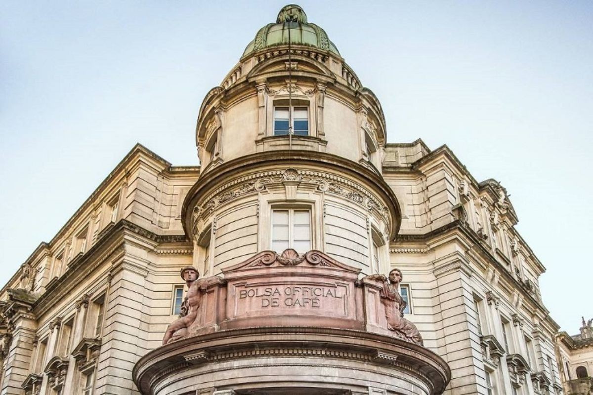 Prédio da Bolsa Oficial de Café em Santos completa 103 anos com entrada gratuita e programação especial; veja