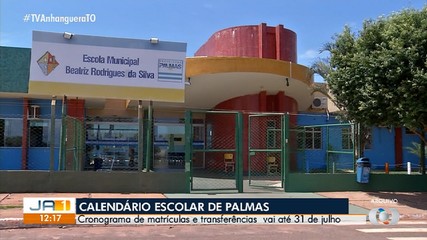 Veja o calendário escolar de Palmas