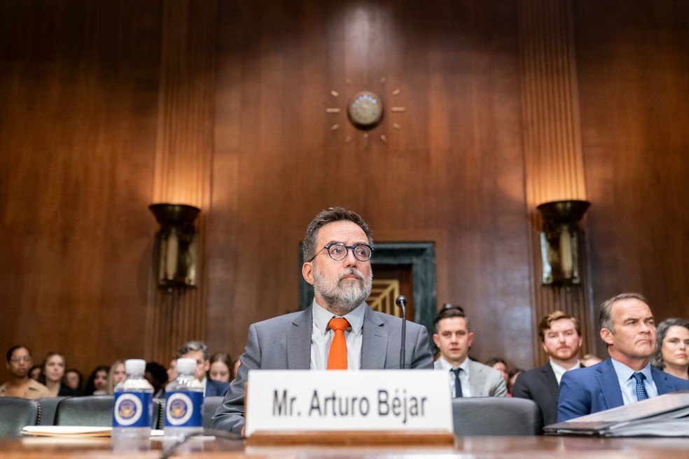 Arturo Béjar, ex-diretor de engenharia do Instagram — Foto: AP Photo/Stephanie Scarbrough