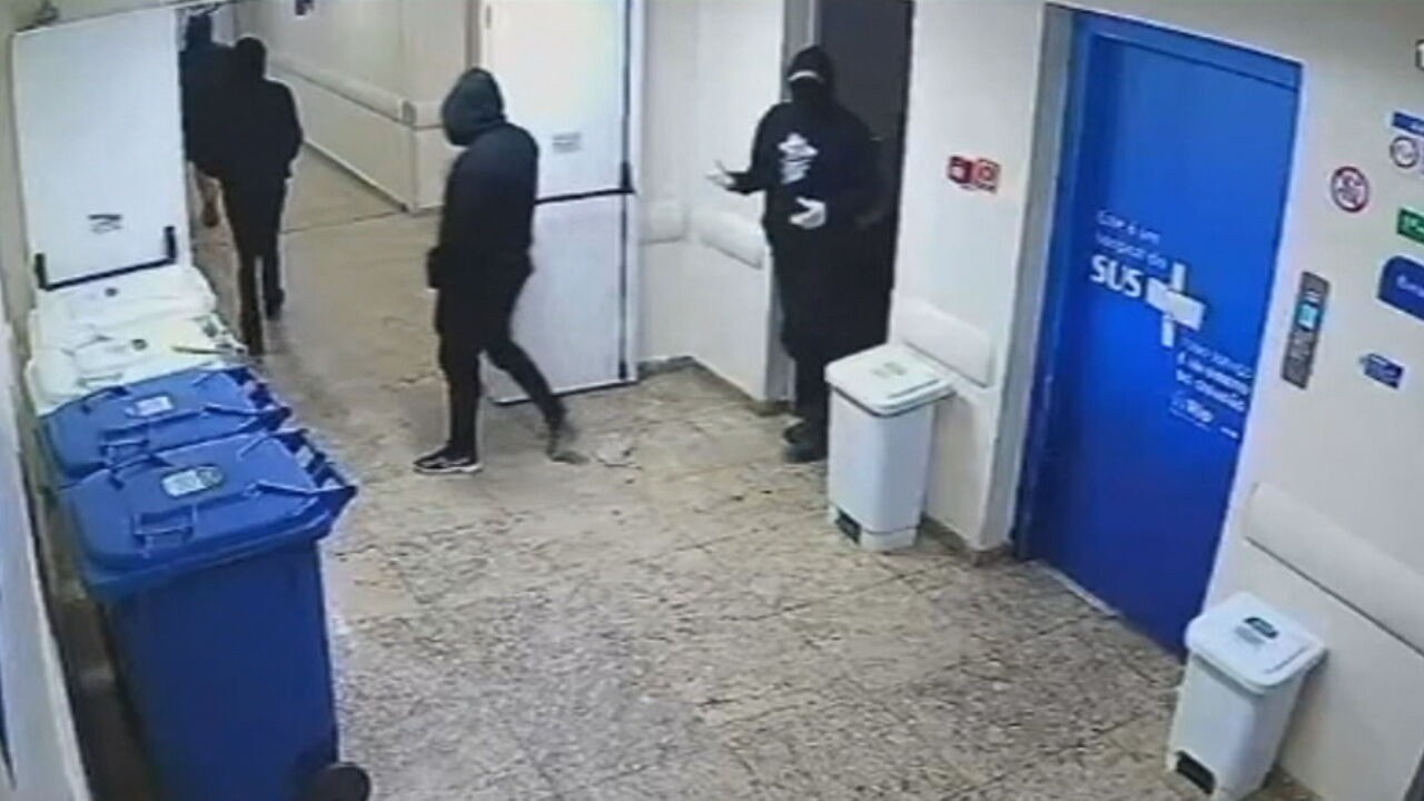 Imagens exclusivas mostram como foi invasão de milicianos armados para matar desafeto internado em hospital no Rio; VÍDEO 