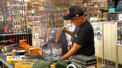 Temporada de praias aquece comércio de produtos para pesca no Tocantins