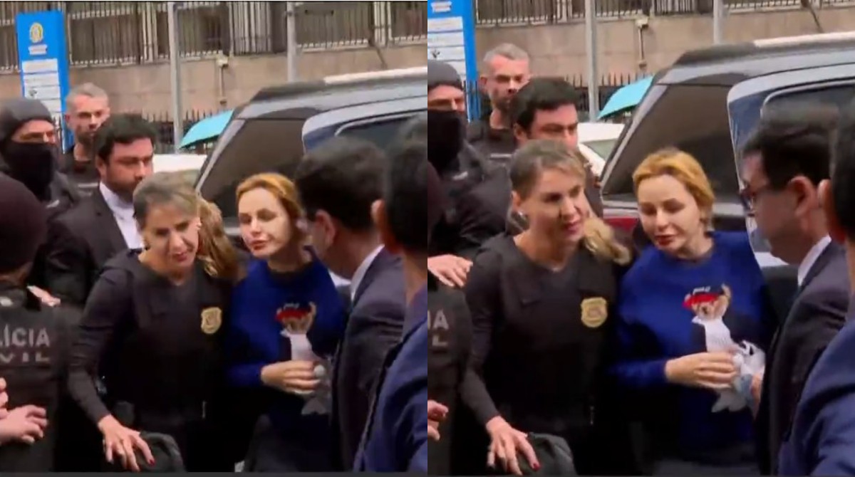 Deolane Bezerra chega ao Palácio da Polícia após ser presa em operação contra lavagem do PCC; VÍDEO