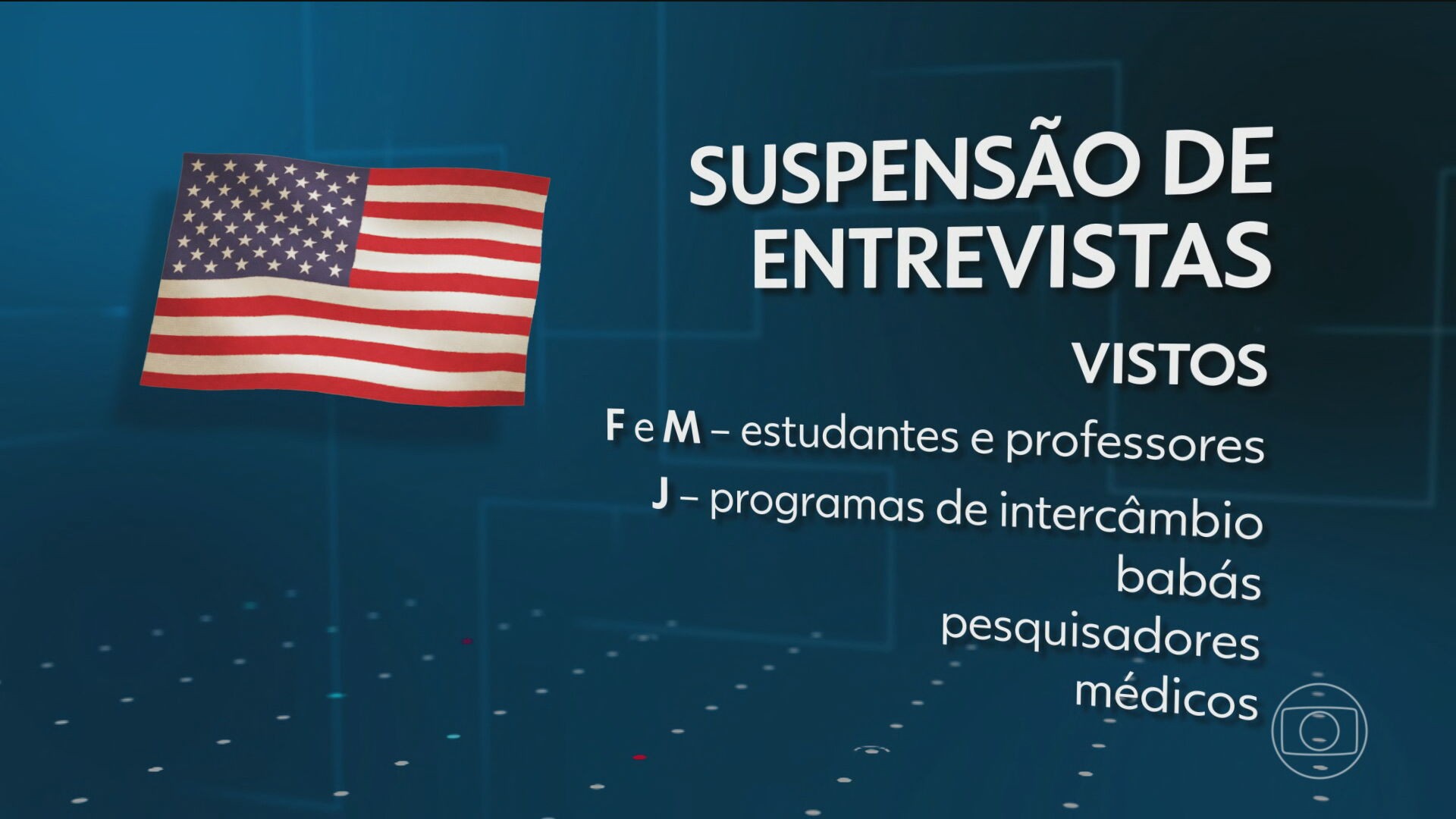 Estados Unidos suspendem agendamento de entrevistas para vistos de estudante e intercâmbio