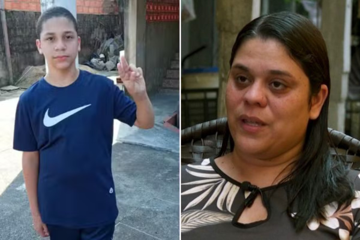 Mãe de Carlinhos, aluno agredido na escola, fala pela 1ª vez: 'como eu iria imaginar que uma criança iria matar meu filho?'