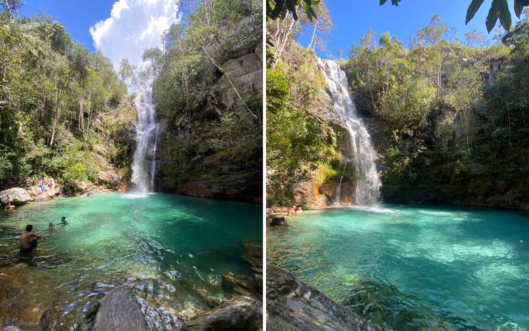 Água azul turquesa e trilha no Cerrado aberto: conheça detalhes sobre cachoeira que fica dentro de território quilombola