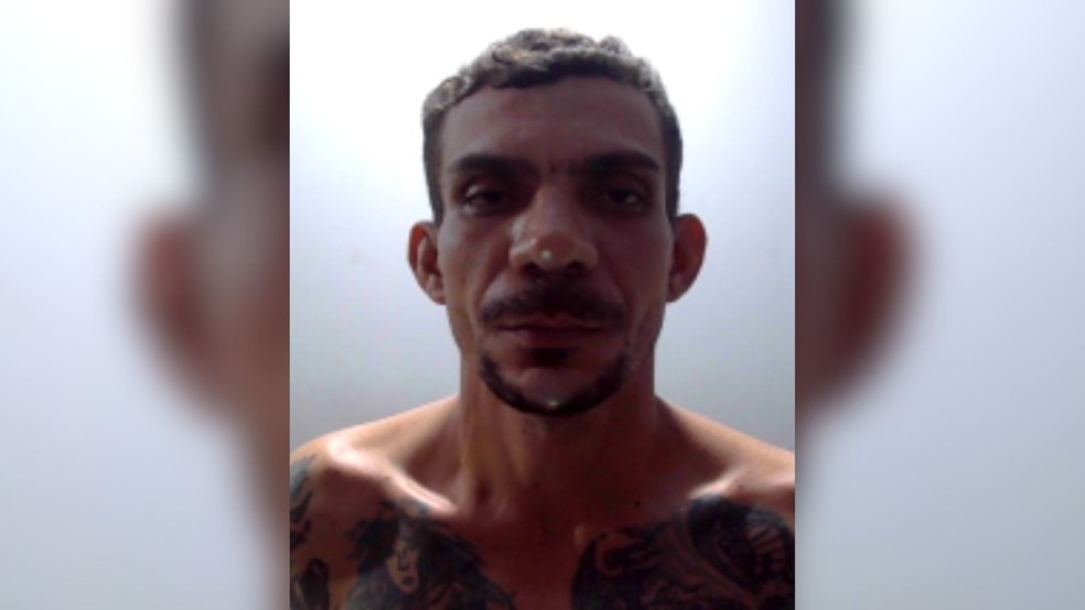 Ismael Maia de Souza, de 37 anos, suspeito de matar a própria companheira em RO — Foto: Reprodução/Rede Amazônica