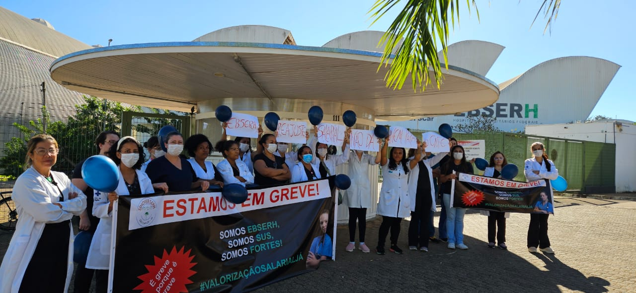 Servidores do Hospital Universitário da UFSCar entram em greve por reajuste de salários