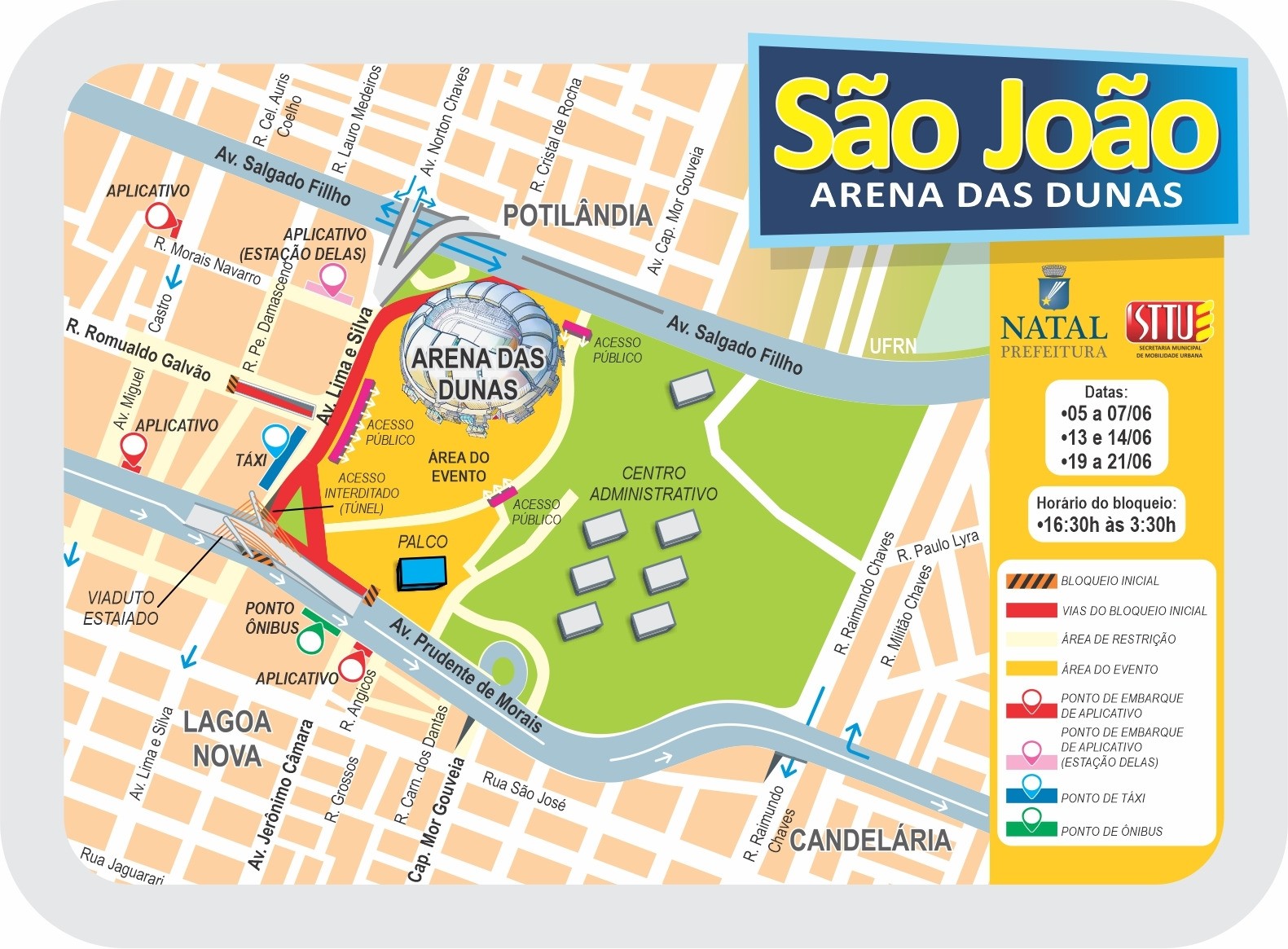 São João de Natal tem shows de Calcinha Preta e Pablo neste sábado na Arena das Dunas