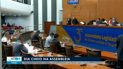Na AL, deputados limpam a pauta nas comissões e as levam para o plenário