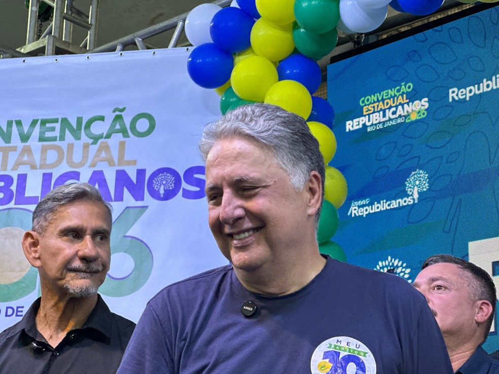 Anthony Garotinho é candidato ao governo do RJ pelo Republicanos — Foto: Divulgação
