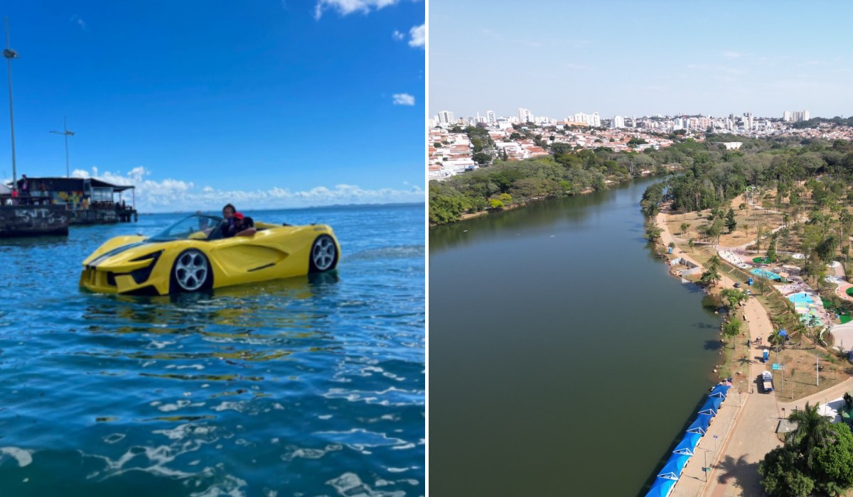 Campinas busca empresa para operar nova atração com carros flutuantes na Lagoa do Taquaral; entenda como vai funcionar