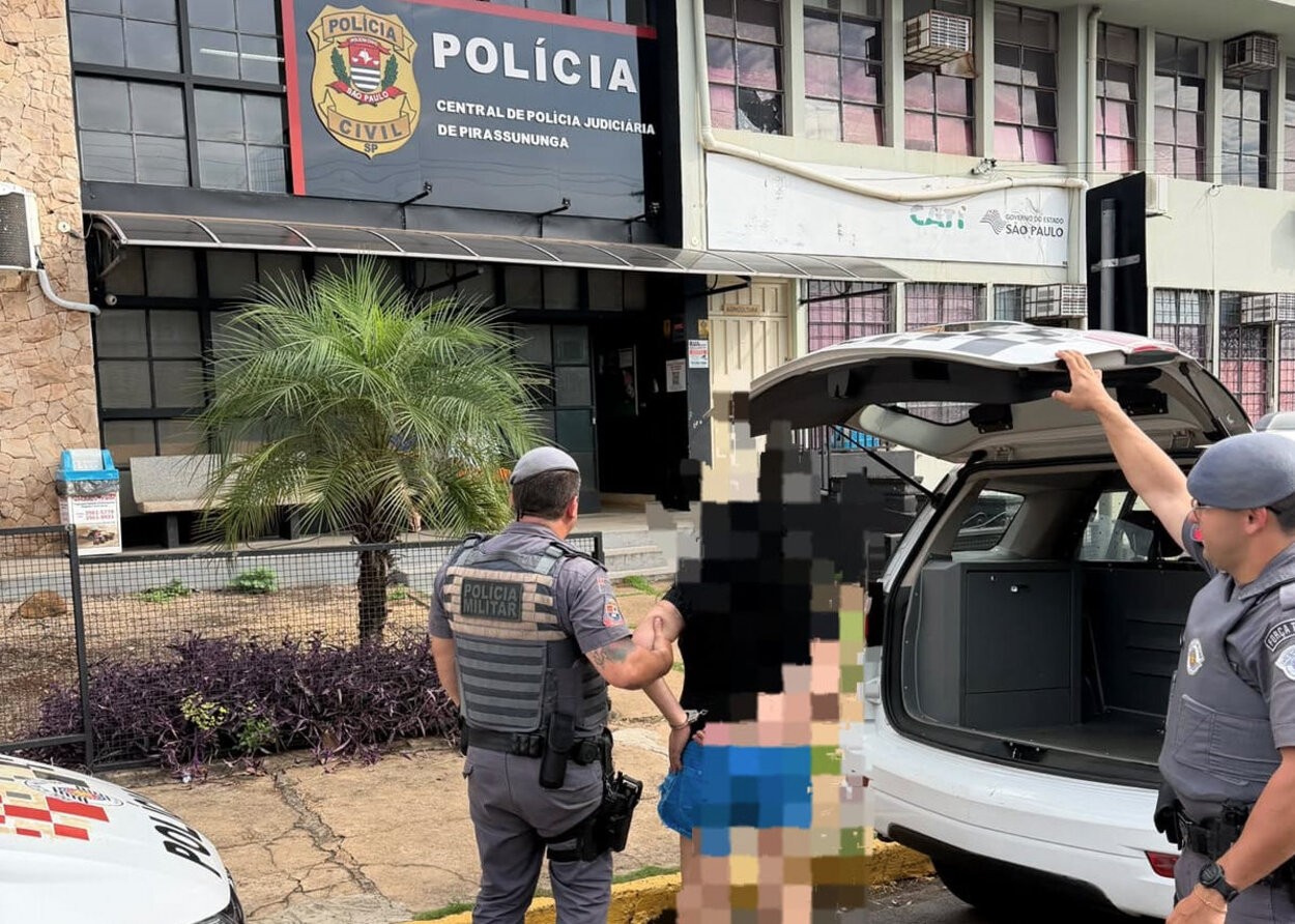 Mulher é presa suspeita de atear fogo no companheiro após discussão no interior de SP
