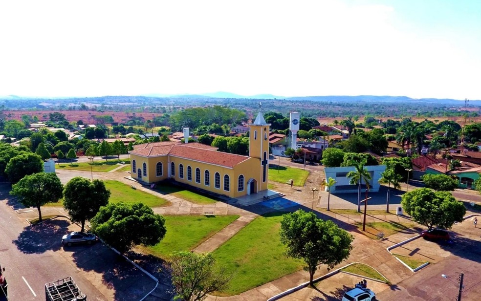 Parquia So Joo Batista, em Amaralina  Foto: Reproduo/Prefeitura de Amaralina