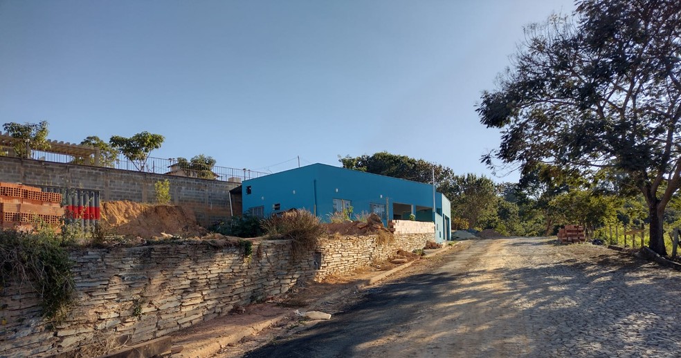 A Rua Rio de Janeiro, no Bairro São Geraldo, tem uma única casa, que pertence ao representante comercial Luiz Alberto de Jesus Cecílio — Foto: Sirlei Oliveira/Divulgação 