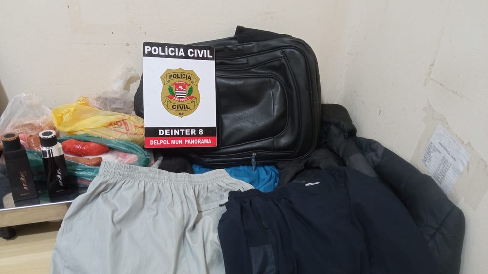 Dupla é presa por furto qualificado, em Panorama (SP) — Foto: Polícia Civil