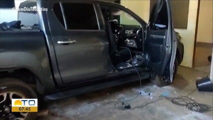 Homem é preso suspeito de participar de furtos de caminhonetes em Palmas