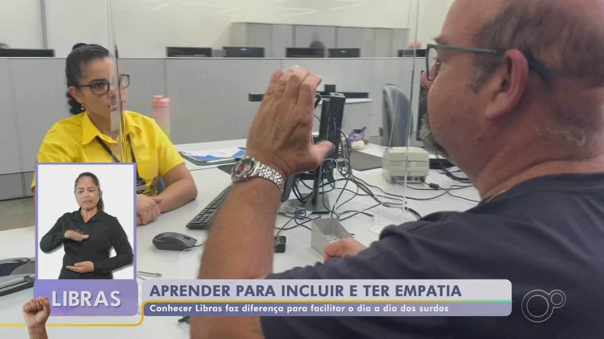 Libras: série da TV TEM fala sobre  a Língua Brasileira de Sinais