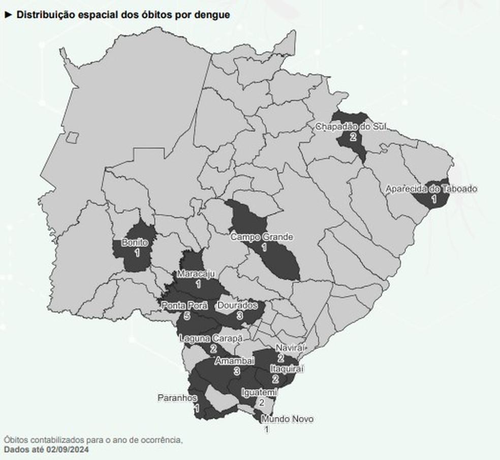 Outros 16 mortes estão sendo investigadas — Foto: SES/Reprodução