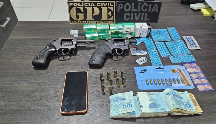 Homem é preso em Pinheiro por venda ilegal de armas e medicamentos sem registro da Anvisa
