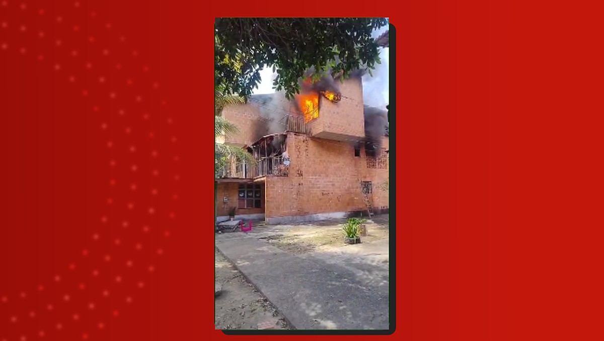 Incêndio atinge apartamento em Prosamim no Centro de Manaus