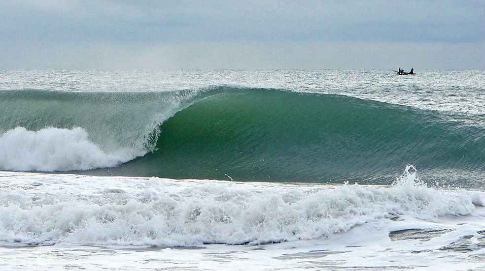 Marinha emite alerta de ventos de mais de 60 km/h no litoral do RN - Foto de arquivo — Foto: Eros Sena