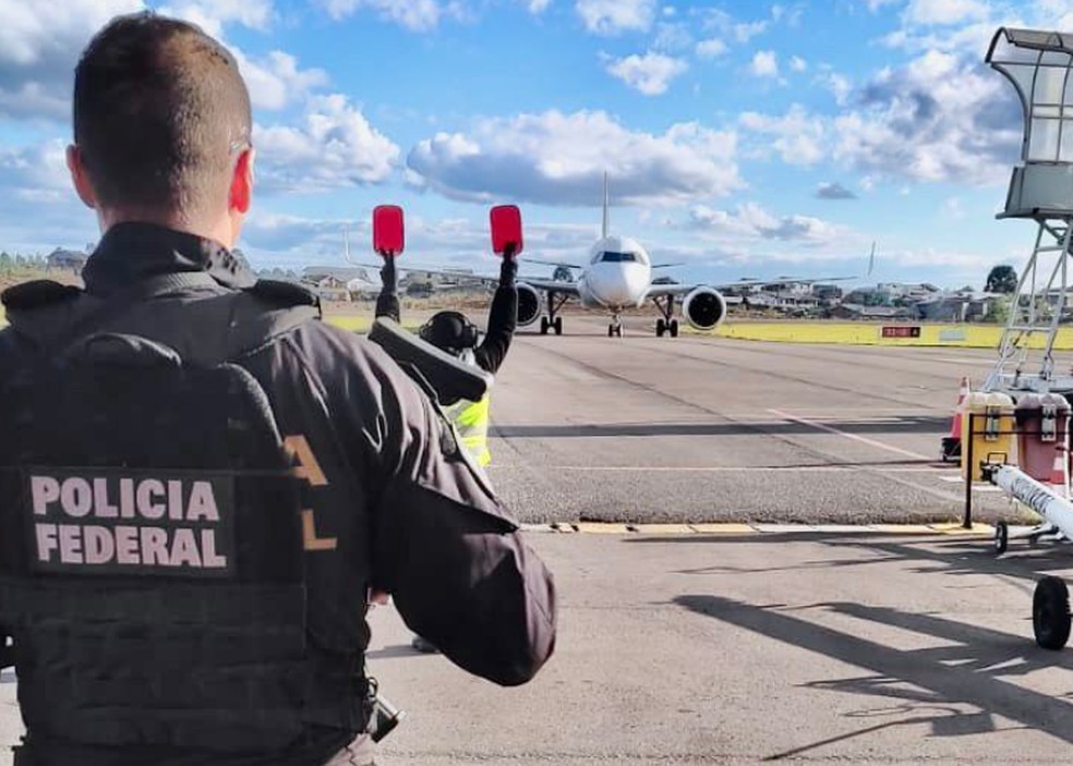 Polícia Federal prende passageiro com mandado de prisão em aberto no aeroporto de São Luís (Imagem ilustrativa). — Foto: Divulgação/Polícia Federal
