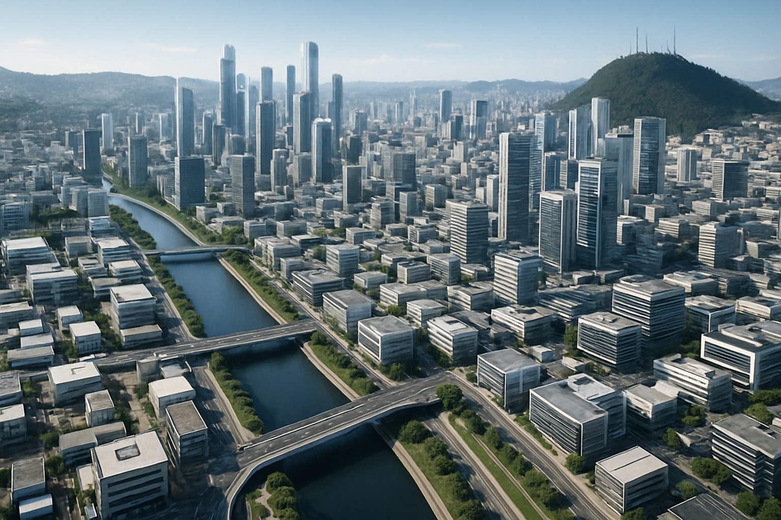 Juiz de Fora daqui a 100 anos: veja como a Inteligência Artificial imagina pontos famosos da cidade