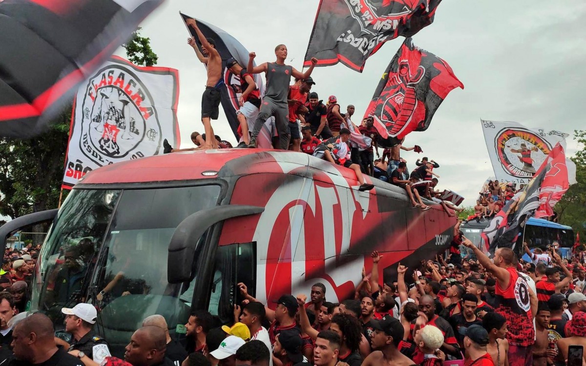 ‘AeroFla’: Prefeitura monta esquema de trânsito para embarque do Flamengo para o Mundial; veja detalhes 