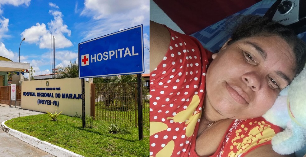Rosangela Pureza Cavalcante, 42 anos, teve o útero retirado após uma cirurgia errada em hospital público, no PA. — Foto: Divulgação