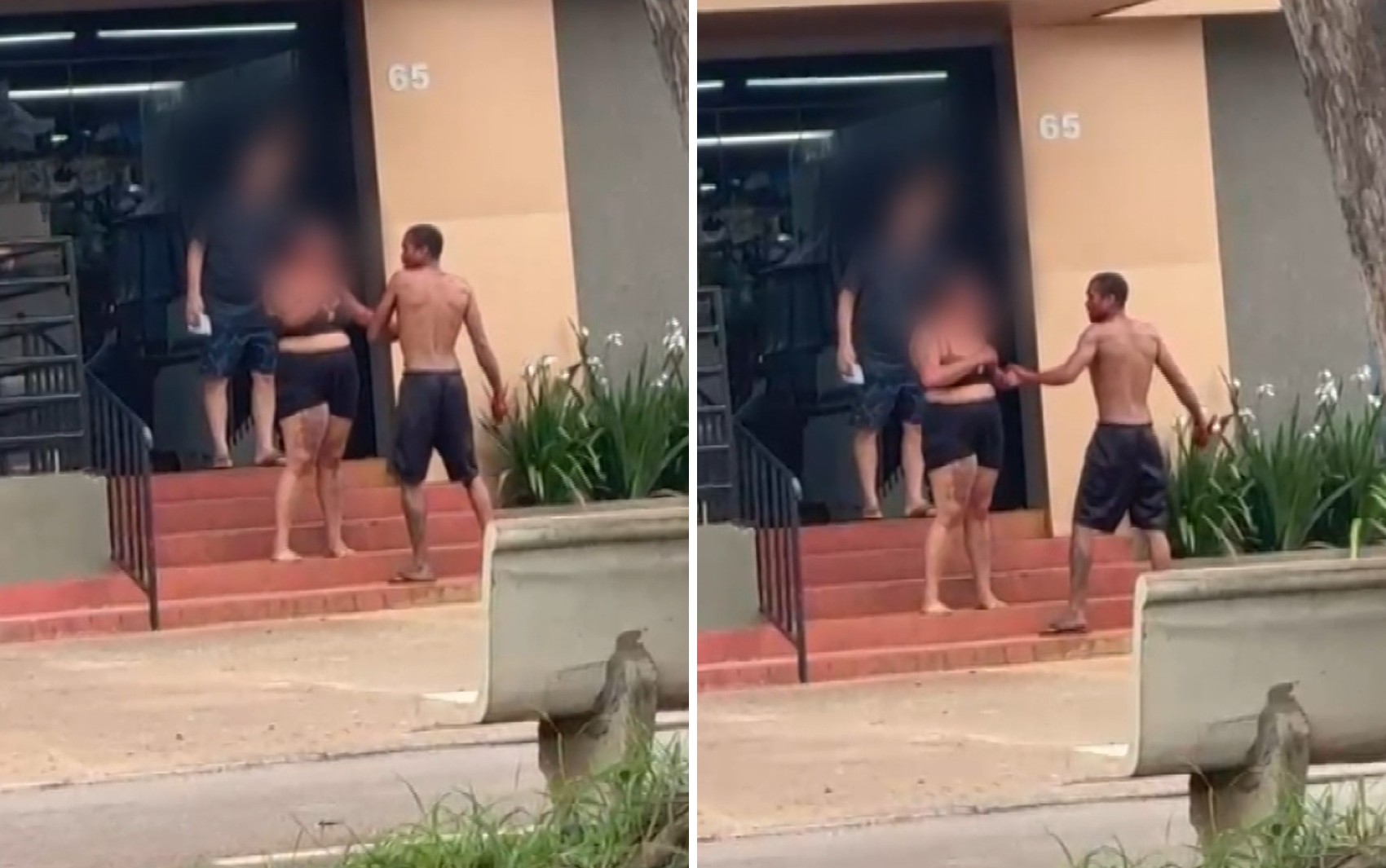 Homem é preso após ameaçar ex-mulher com faca no meio da rua em Pitangueiras, SP