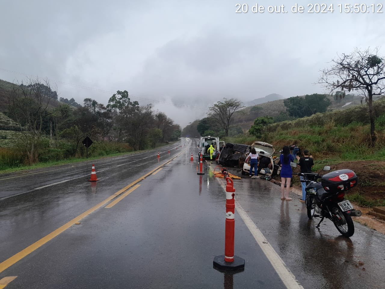 Morre segunda vítima de acidente na BR-116 em Santa Bárbara do Leste 