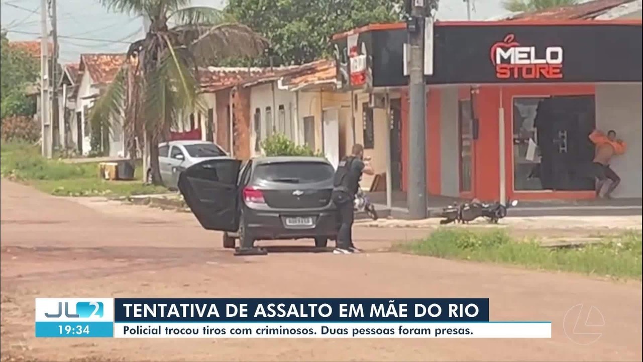 Troca de tiros durante assalto é registrada em Mãe do Rio, no Pará; VÍDEO 