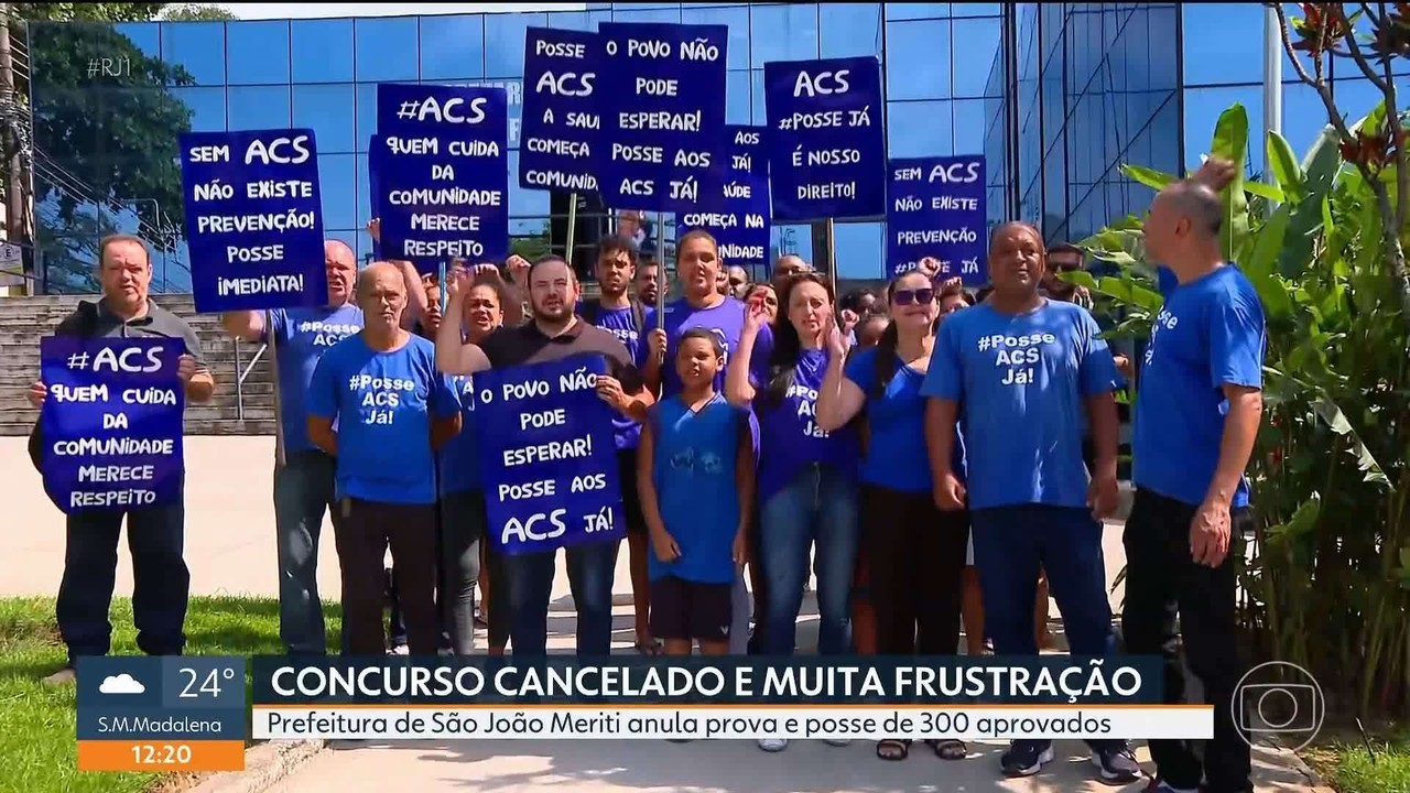 Aprovados em concurso anulado de São João de Meriti entram na Justiça