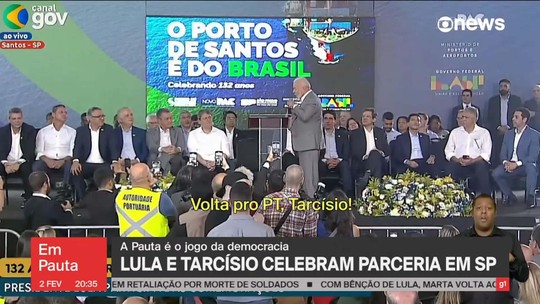Tarcísio não vai à comemoração do 1º de Maio em São Paulo - Programa: GloboNews em Pauta 