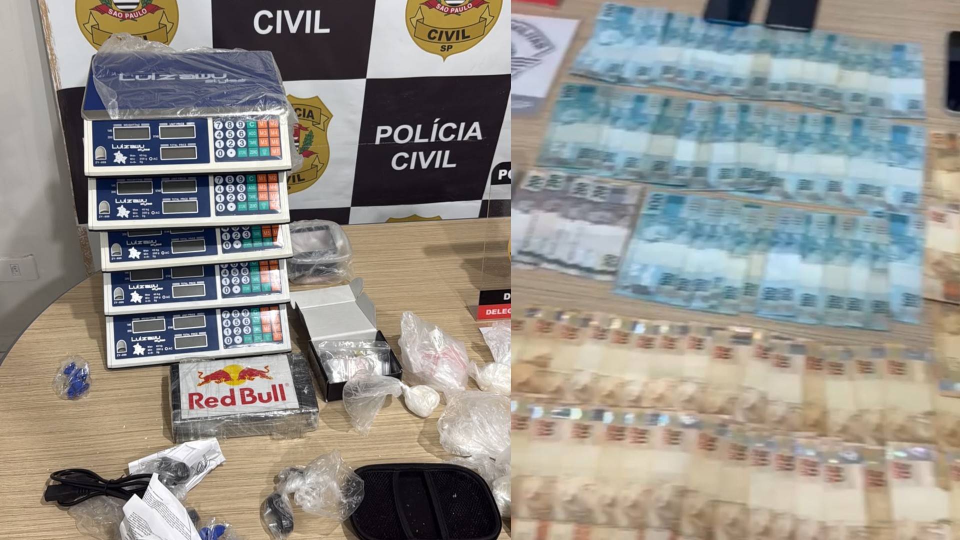 Polícia desarticula esquema de tráfico e prende dois suspeitos durante operação em Piraju
