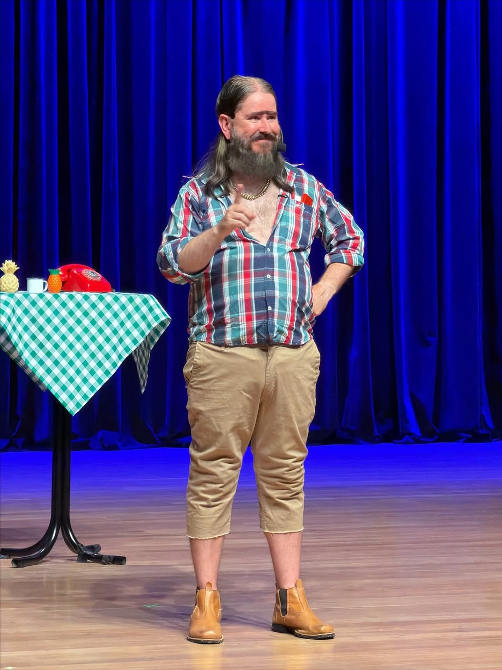 Chico da Tiana se apresenta em Mogi das Cruzes — Foto: Foto: Divulgação / Redes Sociais